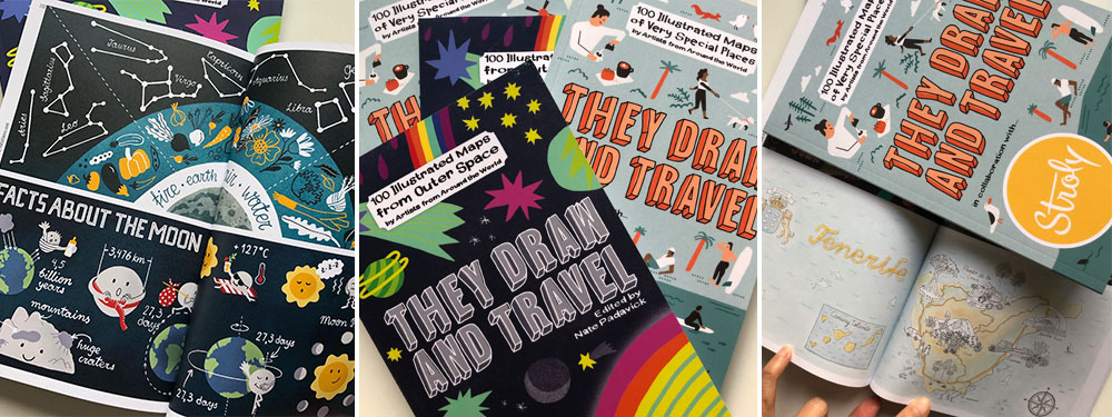 nataliaoro´s Maps in Books published by They Draw And Travel