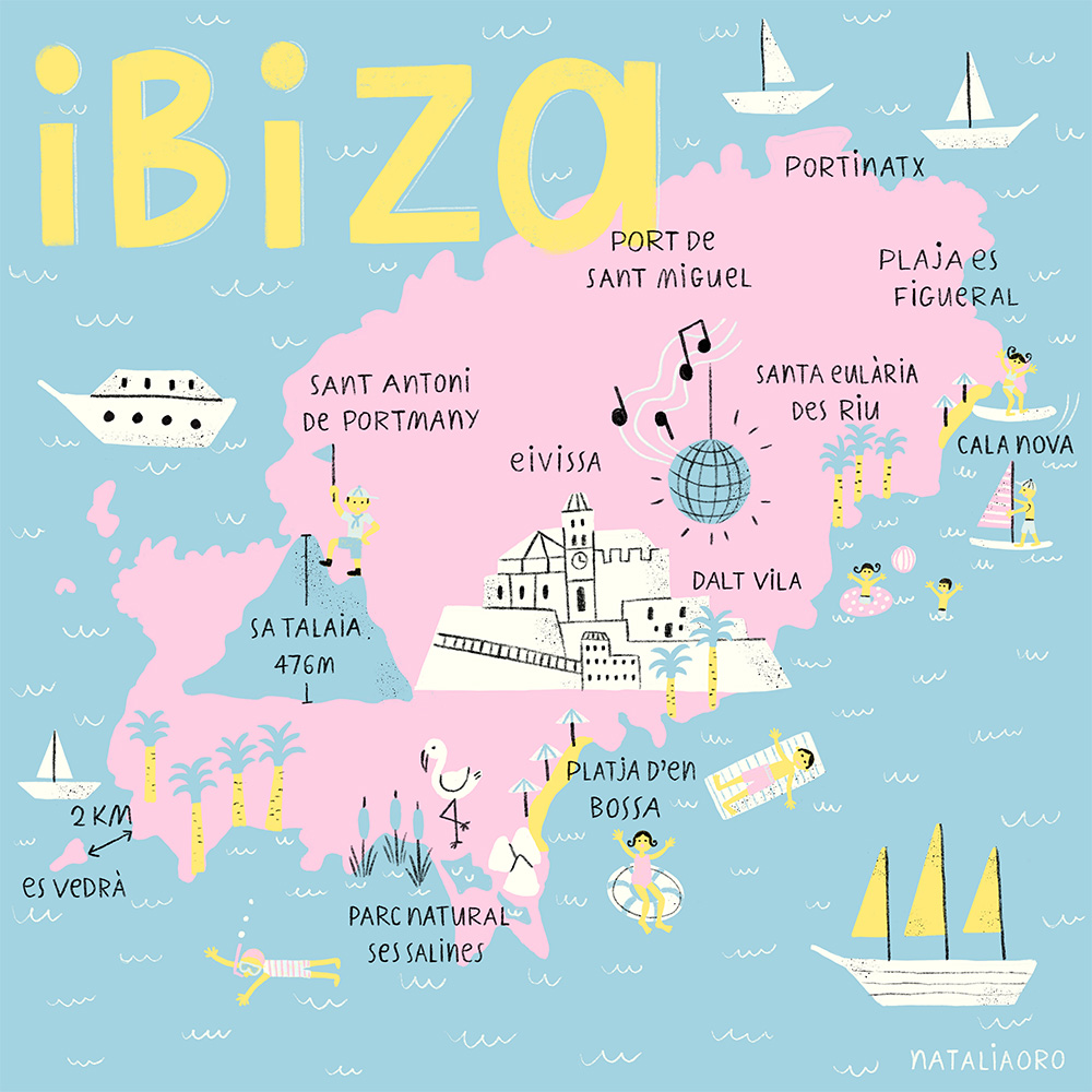 Ibiza-illustrated-map-by-nataliaoro