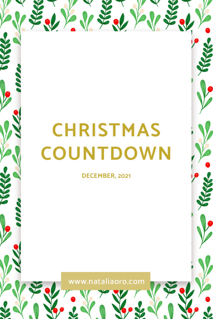 Christmas countdown 2021 titel image by nataliaoro