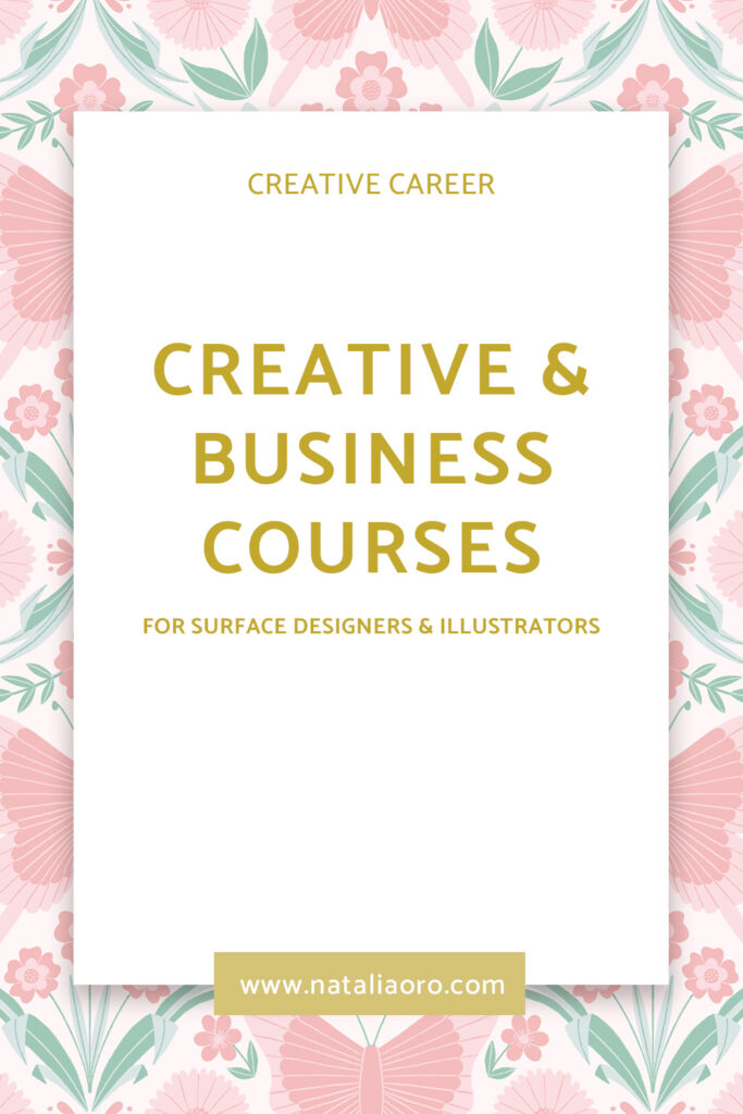 Creative and business courses for surface designers and illustrators by nataliaoro