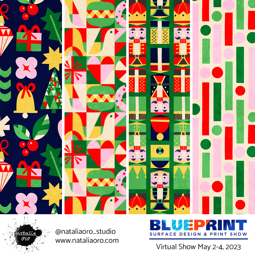 Christmas Fun Collection for the Blue Print Show Promotion by nataliaoro