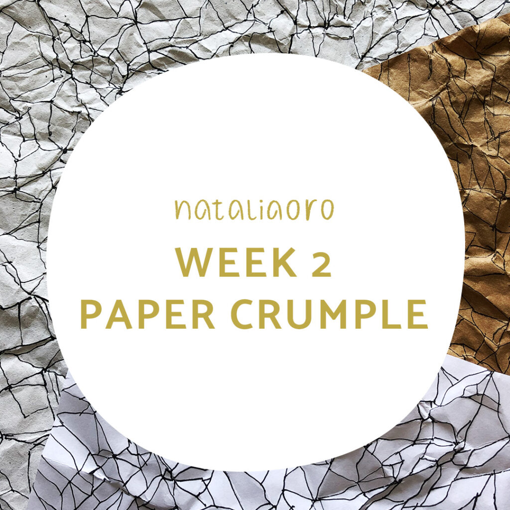 Paper crumple - title image, nataliaoro