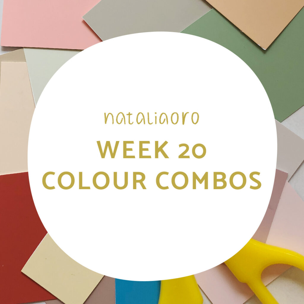 Colour combinations - colour swatches, title image, nataliaoro