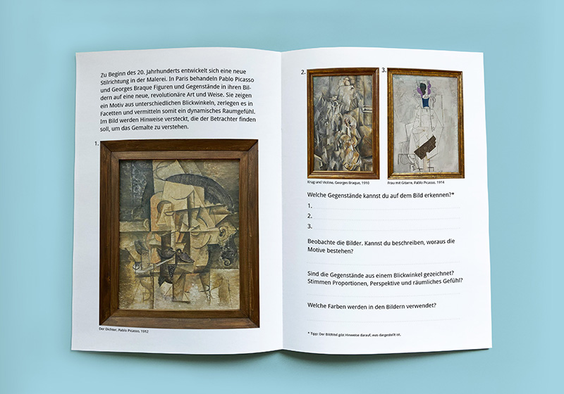 Art education - cubism activity book, nataliaoro 2026