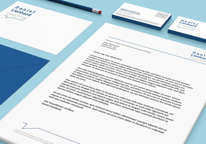 Brand Design for Daniel Lienhard Coaching Frankfurt, by nataliaoro 2026